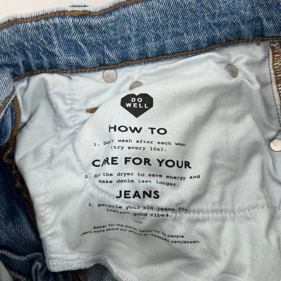 Madewell Blue The Perfect Vintage Skinny Jeans | Petite Size 25 - Picture 3 of 9
